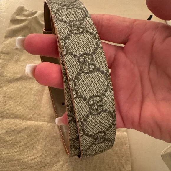 Gucci Reversible Leather And Gg Supreme Belt
, excellent condition, - Picture 3 of 8